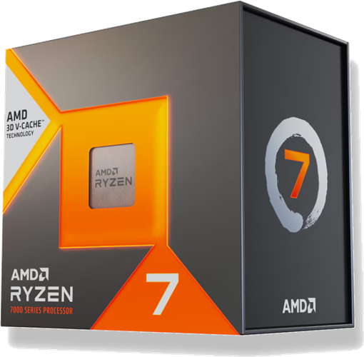 AMD Ryzen 7 7800X3D 8 Core/16 Thread AM5 CPU No Fan AMD — view 2