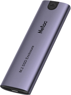 Netac WH51 USB3.1 Type-C/A External M.2 SSD Enclosure Netac — view 2