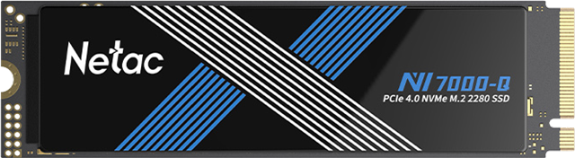Netac NV7000-Q PCIe4x4 M.2 2280 NVMe SSD 2TB 5YR with heatsink Netac — view 2