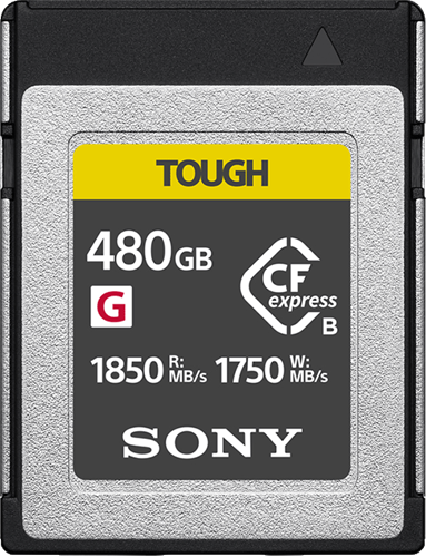 Sony CEBG480T Tough CFexpress Type B 480GB Memory Card Sony — view 2