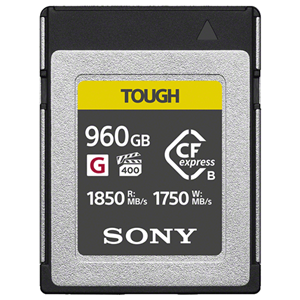 Sony CEBG960T Tough CFexpress Type B 960GB Memory Card Sony — view 2