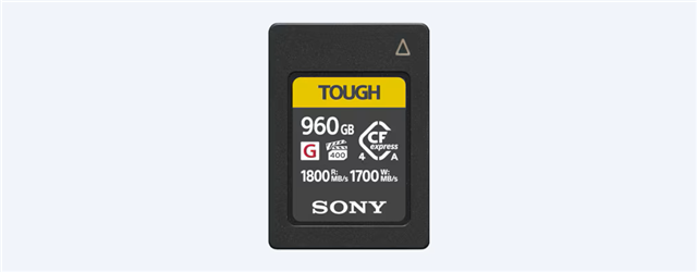 Sony CEAG960T Tough CFexpress Card 960GB Sony — view 2