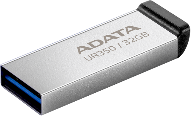 ADATA UR350 USB3.2 32GB Flash Drive Nickel/Black Adata — view 2