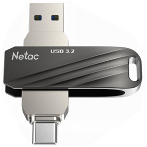 Netac US11 USB3.2 + Type-C Dual Flash Drive 128GB UFD Netac — view 2