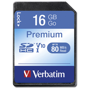 Verbatim Premium SDHC Class 10 Card 16GB Verbatim — view 2