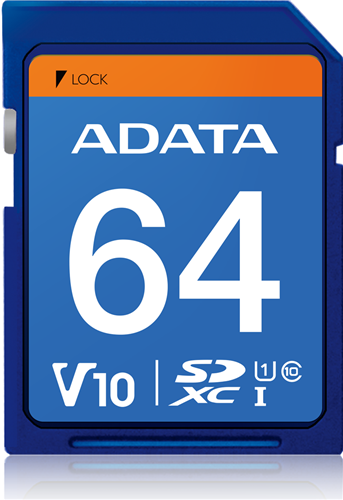 ADATA Premier UHS-I V10 SDXC Card 64GB Adata — view 2