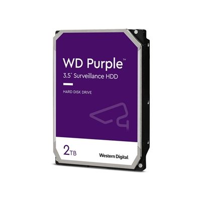 WD Purple SATA 3.5" 5400rpm 64MB 2TB Surveillance HDD 3Yr Wty Western Digital — view 2