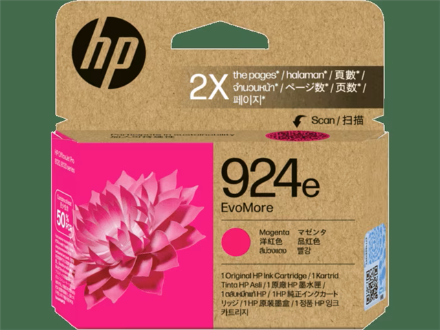 HP 924e EvoMore Magenta Original Ink Cartridge HP — view 2