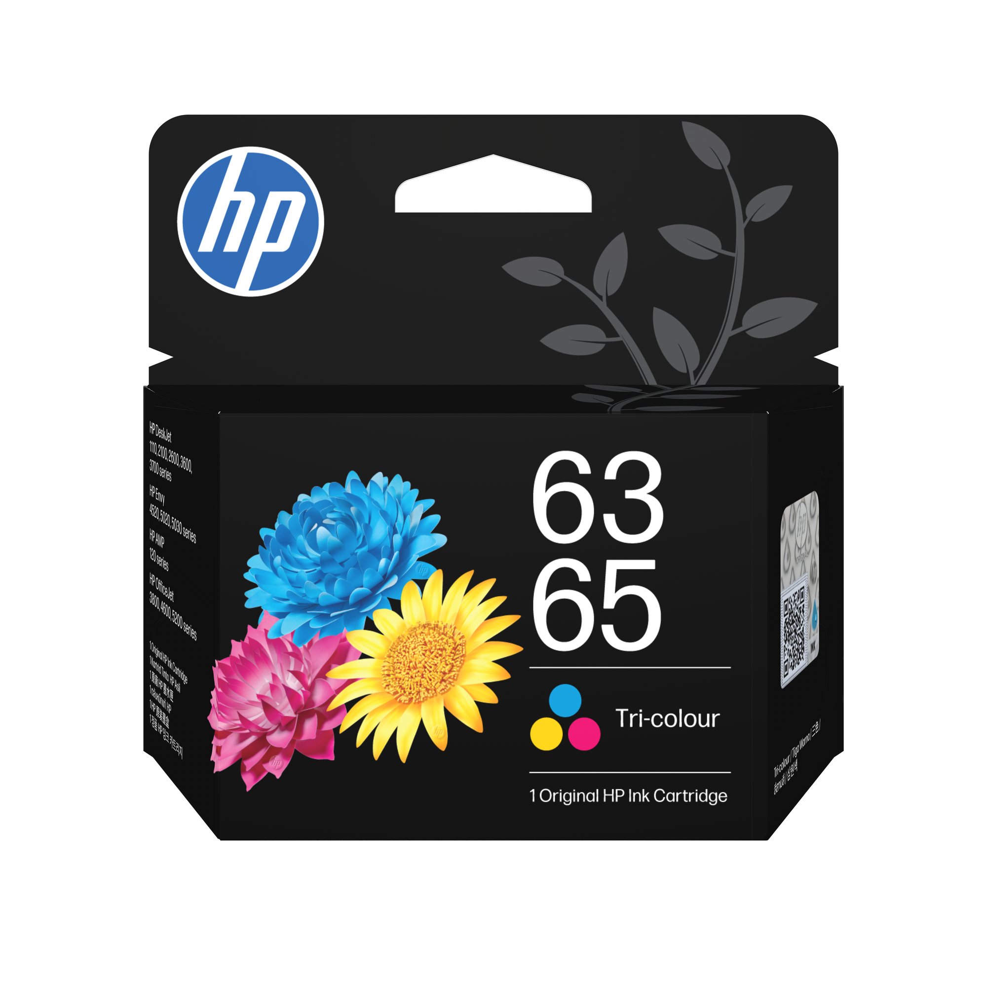 HP 63/65 Tri-color Original Ink Cartridge HP — view 2