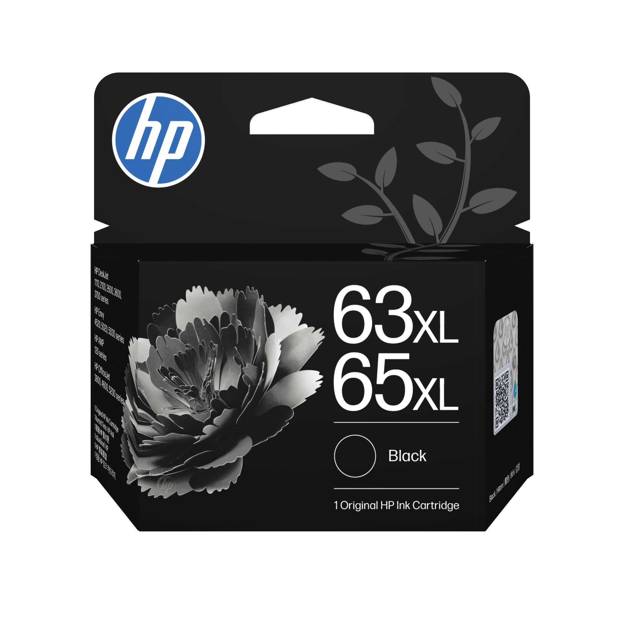 HP 63/65 XL High Yield Black Original Ink Cartridge HP — view 2