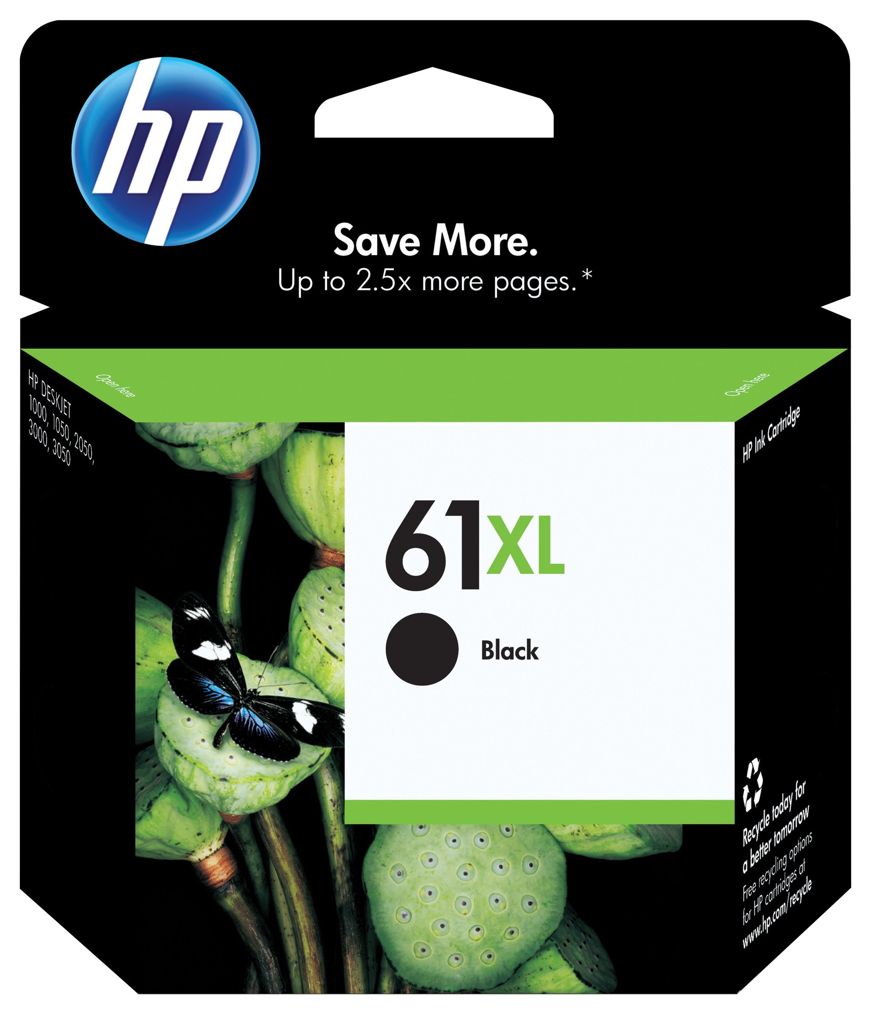 HP 61XL Black Original Ink Cartridge HP — view 2