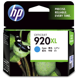 HP 920XL Cyan High Yield Ink Cartridge HP — view 2