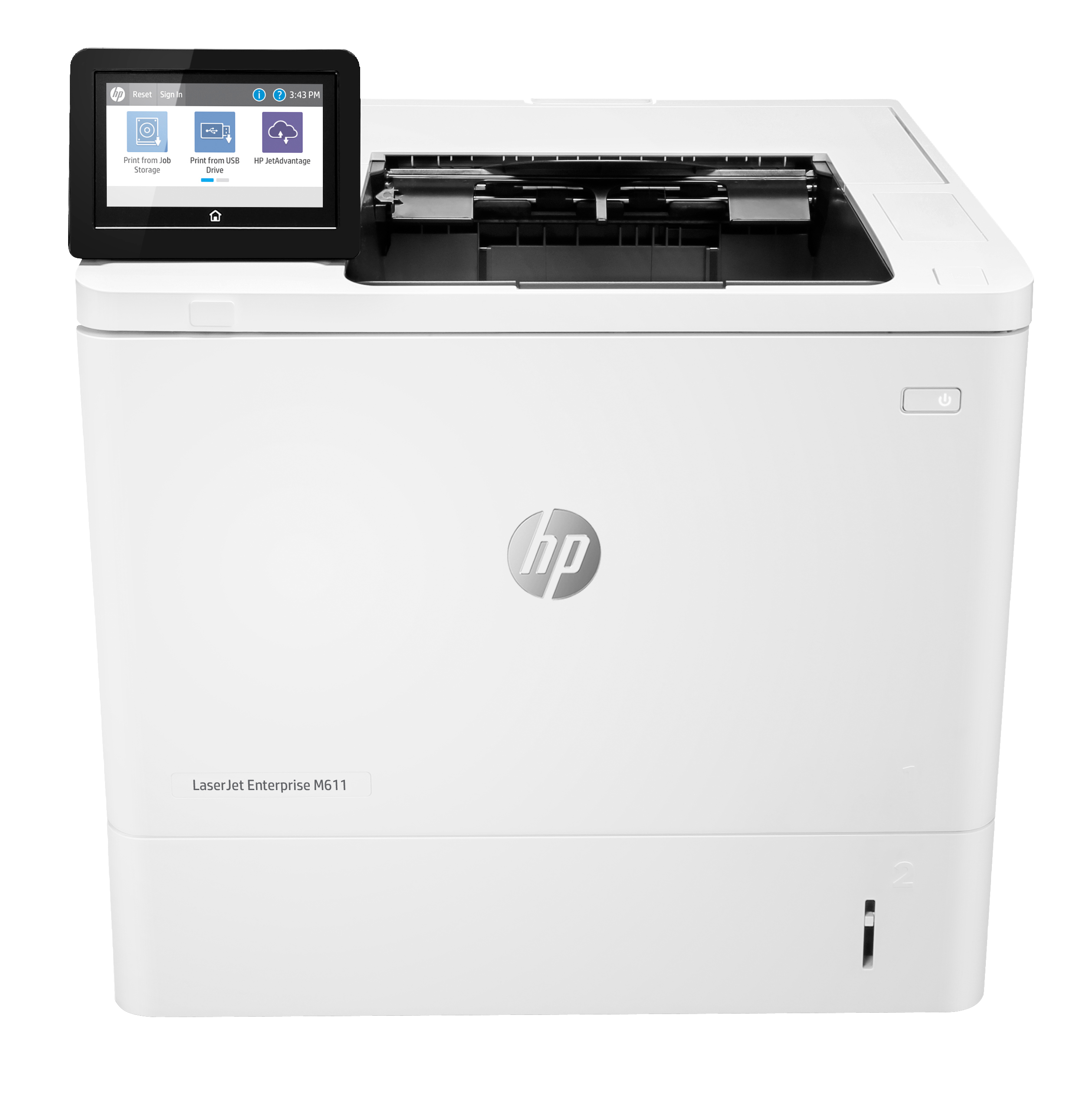 HP LaserJet Enterprise M611dn 61PPM Mono Laser Printer HP — view 2