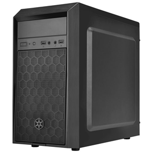 SilverStone PS16B Precision mATX Black Mini Tower Case SilverStone — view 2