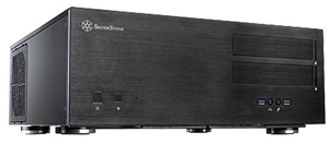 SilverStone GD08 Grandia ATX Black HTPC Case SilverStone — view 2