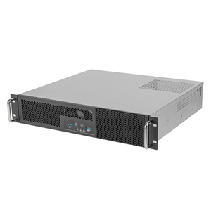 SilverStone RM23-502-MINI mATX 2U Rackmount Case SilverStone — view 2