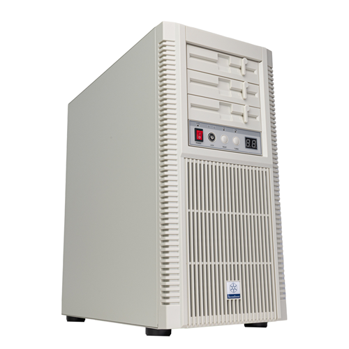 SilverStone FLP02W Retro-inspired Tower Chassis SilverStone — view 1