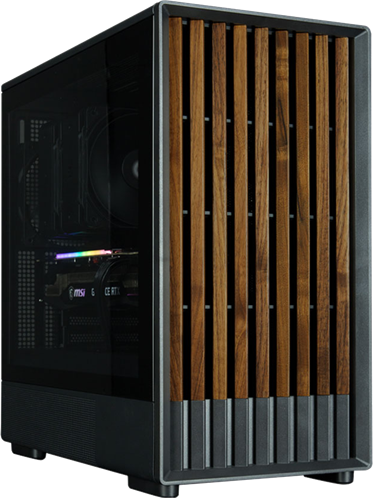 Zalman P10 Namu mATX Mini Tower Case Black Zalman — view 2