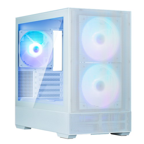 Zalman P30 AIR mATX Mini Tower Case 3x120mm ARGB White Zalman — view 2