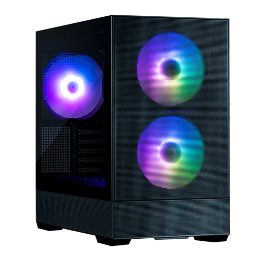 Zalman P30 AIR mATX Mini Tower Case 3x120mm ARGB Black Zalman — view 2