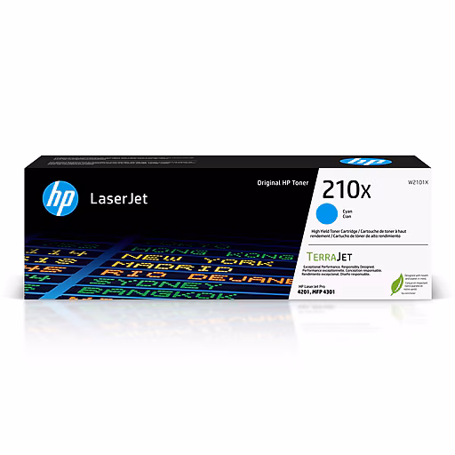 HP 210X Cyan Original LaserJet Toner Cartridge HP — view 2