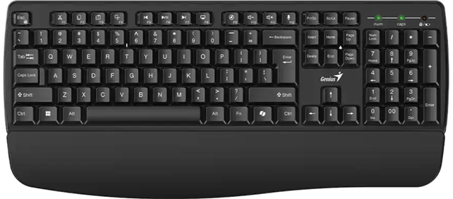 Genius KB-7123 Copilot AI Wireless Palm Rest Keyboard Genius — view 2