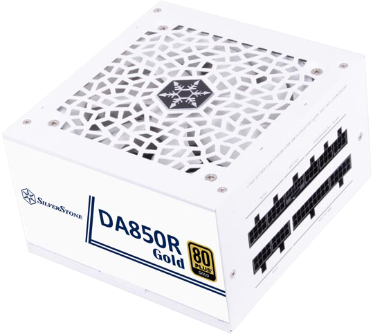 Silverstone DA850R White Decathlon Gold Gen5 850W Modular ATX PSU 5yr SilverStone — view 2