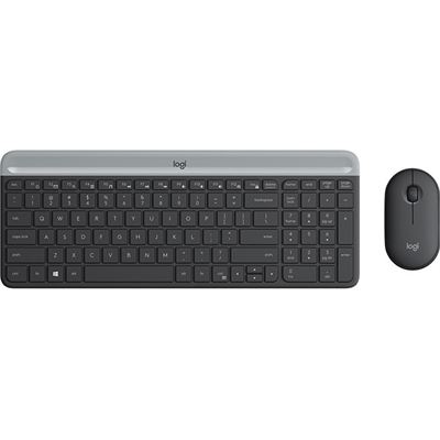 Logitech MK470 Slim Wireless Desktop Kit Black Logitech — view 2