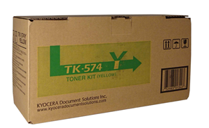Kyocera TK-574Y Yellow Toner Kyocera — view 2