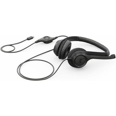 Logitech H390 USB-C Headset - BLACK Logitech — view 2