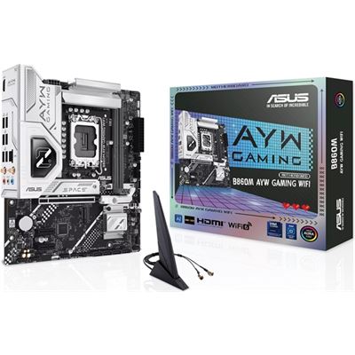 Asus B860M-AYW Gaming WiFi DDR5 mATX LGA1851 Motherboard ASUS — view 2