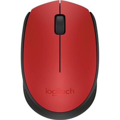 Logitech M171 USB Wireless Mouse - Red Logitech — view 2