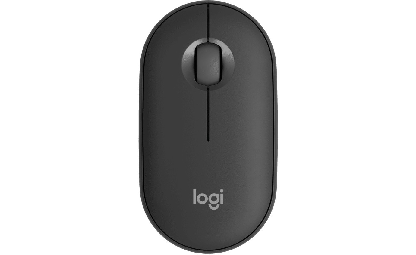 Logitech M350S Pebble 2 USB Wireless/Bluetooth Mouse - Graphite Logitech — view 2