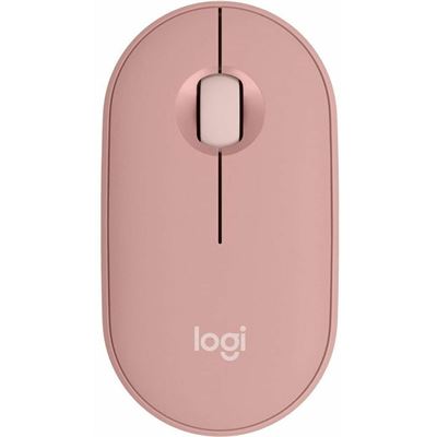 Logitech M350S Pebble 2 USB Wireless/Bluetooth Mouse - Tonal Rose Logitech — view 2
