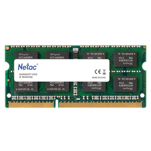 Netac Basic 8GB DDR3L-1600 C11 SoDIMM Lifetime wty Netac — view 2