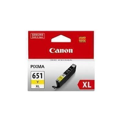 Canon CLI651XLY Yellow High Yield Ink Cartridge Canon — view 2