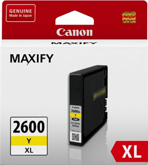 Canon PGI2600XLY Yellow High Yield Ink Cartridge Canon — view 2