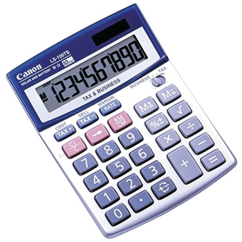 Canon LS100TS Solar & Battery 10 Digit Calculator Canon — view 2