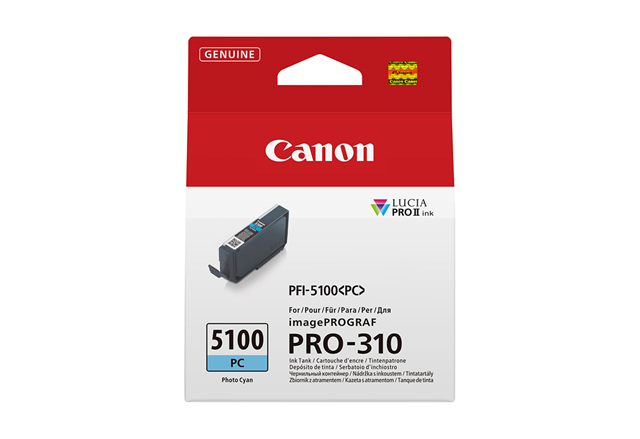 Canon PFI-5100PC Ink Photo Cyan Canon — view 2