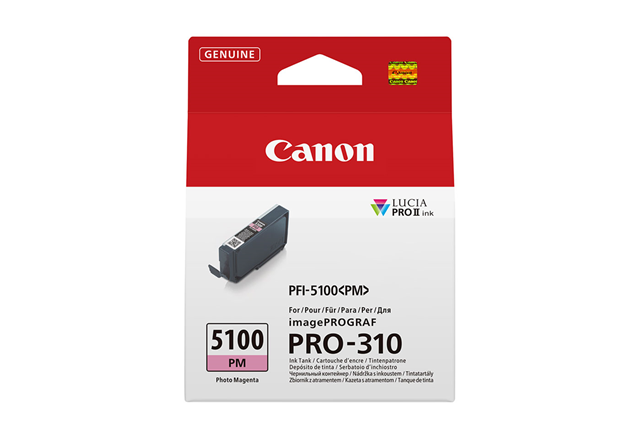 Canon PFI-5100PM Ink Photo Magenta Canon — view 2