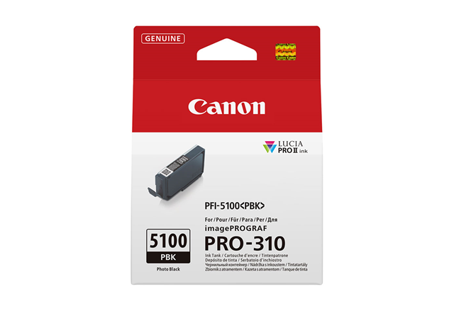 Canon PFI-5100PBK Ink Photo Black Canon — view 2