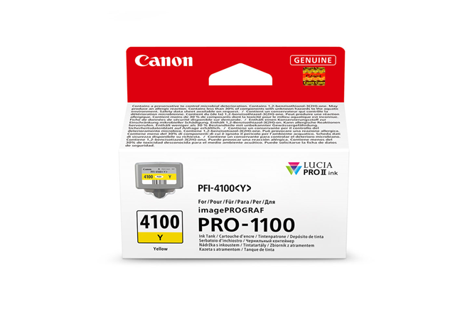 Canon PFI-4100Y Ink Yellow Canon — view 2