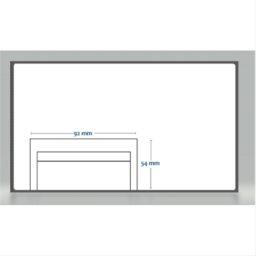 New Courier Label (No Cuts) 100 x 174mm Unspecified — view 2
