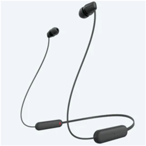 Sony WIC100B Wireless In-ear Headphones Black Sony — view 2