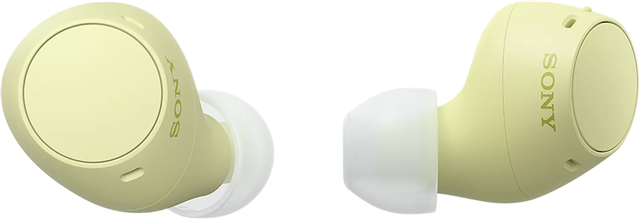 Sony WFC510Y Compact True Wireless Earbuds Yellow Sony — view 1