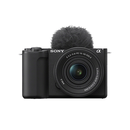 Sony Alpha ZVE10 24.2MP APS-C M/less Cam E Mount w/16-50 II Black Sony — view 2