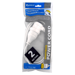 Sansai Piggy Back Extension Cord 2M Sansai — view 2