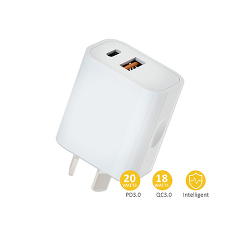 Sansai 20W USB C + A Wall Charger Sansai — view 2