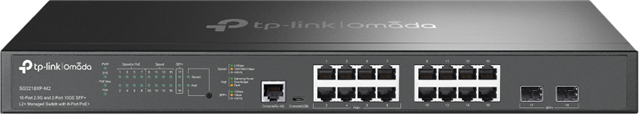 TP-Link SG3218XP-M2 Omada SDN 16 Port PoE+ 2.5GbE Managed Switch 10GbE TP-Link — view 2