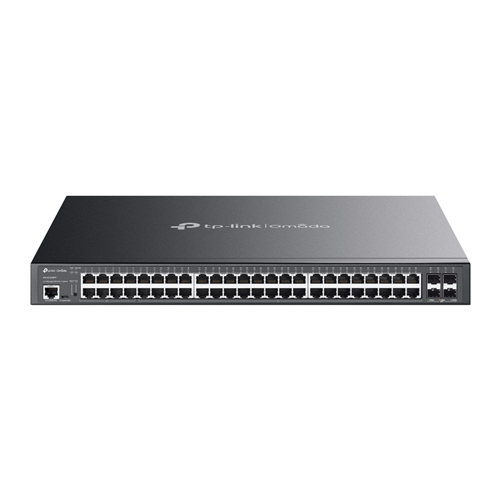 TP-Link SG3452XMPP Omada SDN 52 Port PoE+ Gigabit Managed Switch 10GbE TP-Link — view 2